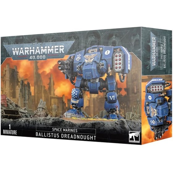 Space Marines: Ballistus Dreadnought Warhammer 40k GAMES WORKSHOP image 0