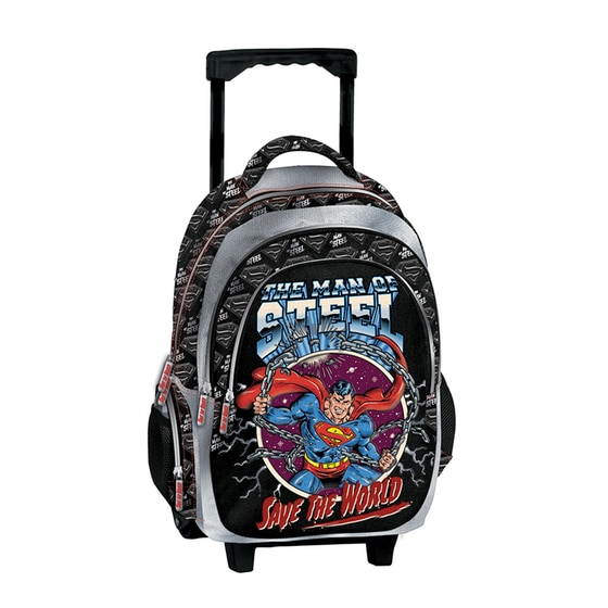 Τσάντα Τρόλεϋ Δημοτικού Graffiti Superman image 0