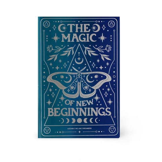 Σημειωματάριο Legami Ριγέ Quaderno Large Β5 Moth image 0