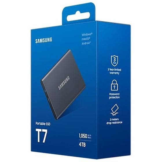 Εξωτερικός Σκληρός Δίσκος SSD Samsung T7 Portable 4TB 2.5" USB 3.2 image 10