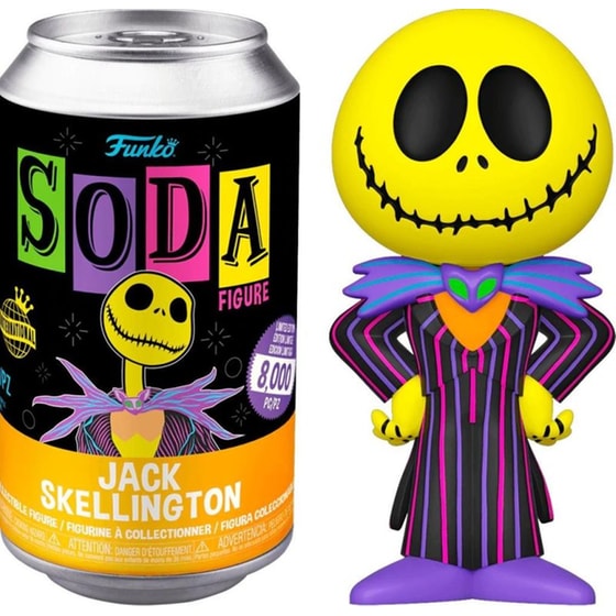 Funko Vinyl Soda - Disney: Nightmare Before Christmas - Jack Skellington image 1