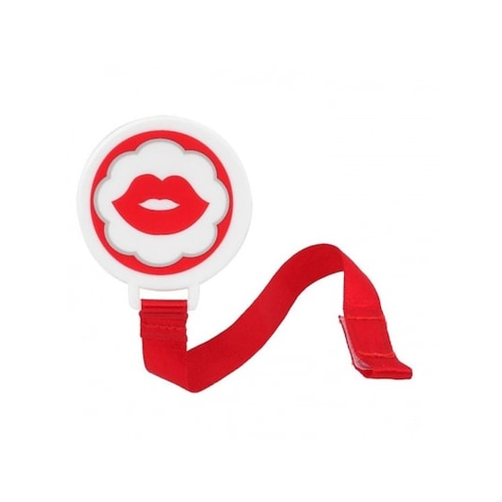 Kiokids, Κλιπ Πιπίλας Με Σχέδιο Κόκκινα Χείλη, 1τμχ image 0