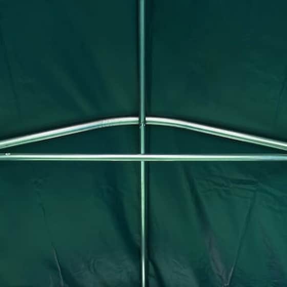Κιόσκι Vidaxl PVC 2.4x2.4m - Πράσινο image 4
