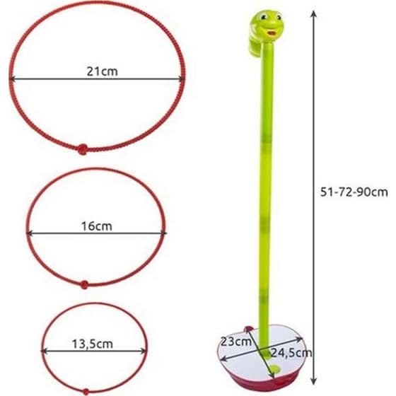 Παιχνίδι Ρίψης Στόχου Aria Trade Με Σκουλήκι Που Χορεύει - 24.5x23x90 cm image 8