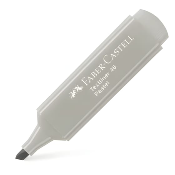 Μαρκαδόρος Υπογράμμισης Faber Castell Pastel Γκρι 2.0 mm image 0