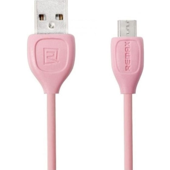 Καλώδιο Remax Lesu Rc-050m Για Micro Usb 1m (ροζ) + Δωρο Touchpen image 0