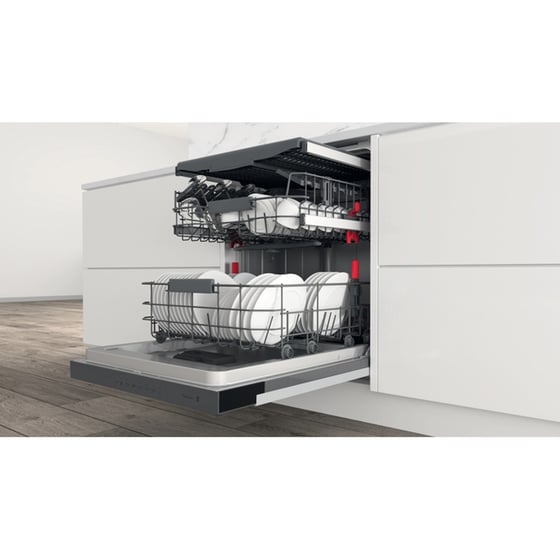 WHIRLPOOL WBC 3C34 PF X για 14 Σερβίτσια Πλήρως Εντοιχιζόμενο Πλυντήριο Πιάτων image 5