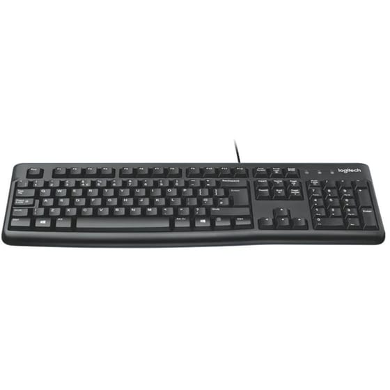 Logitech K120 Ενσύρματο Πληκτρολόγιο - Black (US) image 1