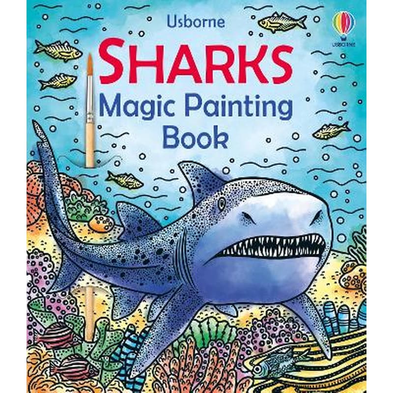 Sharks Magic Painting Book
