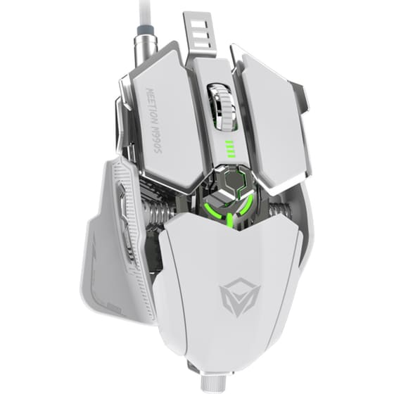 Meetion M990s RGB Gaming Ενσύρματο Ποντίκι Λευκό image 1