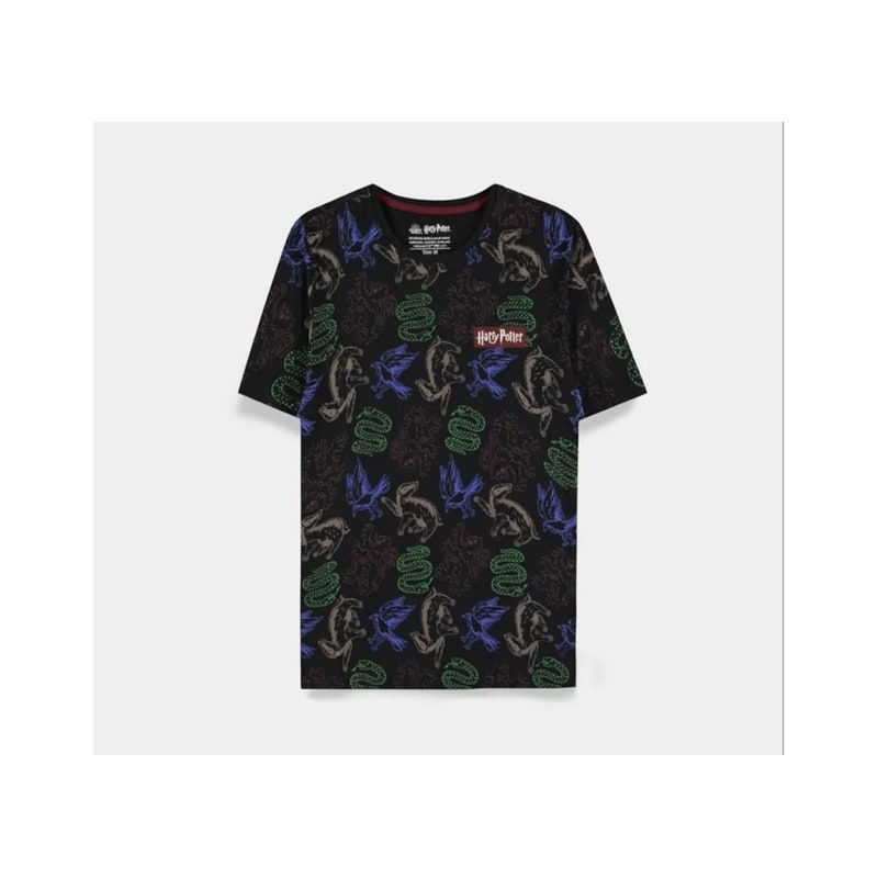 DIFUZED T-Shirt Difuzed - Harry Potter Mens Short Sleeved - Μαύρο - XL