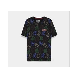 T-Shirt Difuzed - Harry Potter Men's Short Sleeved - Μαύρο - XL