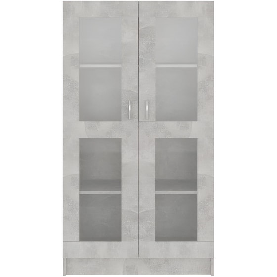 Βιτρίνα VidaXL από Μοριοσανίδα 82x5x30.5x150 cm - Γκρι image 0