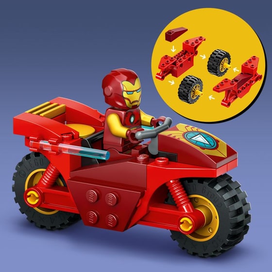LEGO® Marvel Iron Man with Bike and The Hulk (76287) image 5