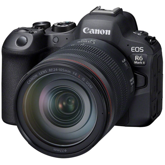 Φωτογραφική Μηχανή Mirrorless Canon EOS R6 MARK II & & Φακός Canon RF 24-105mm F4L IS USM - Μαύρο image 2