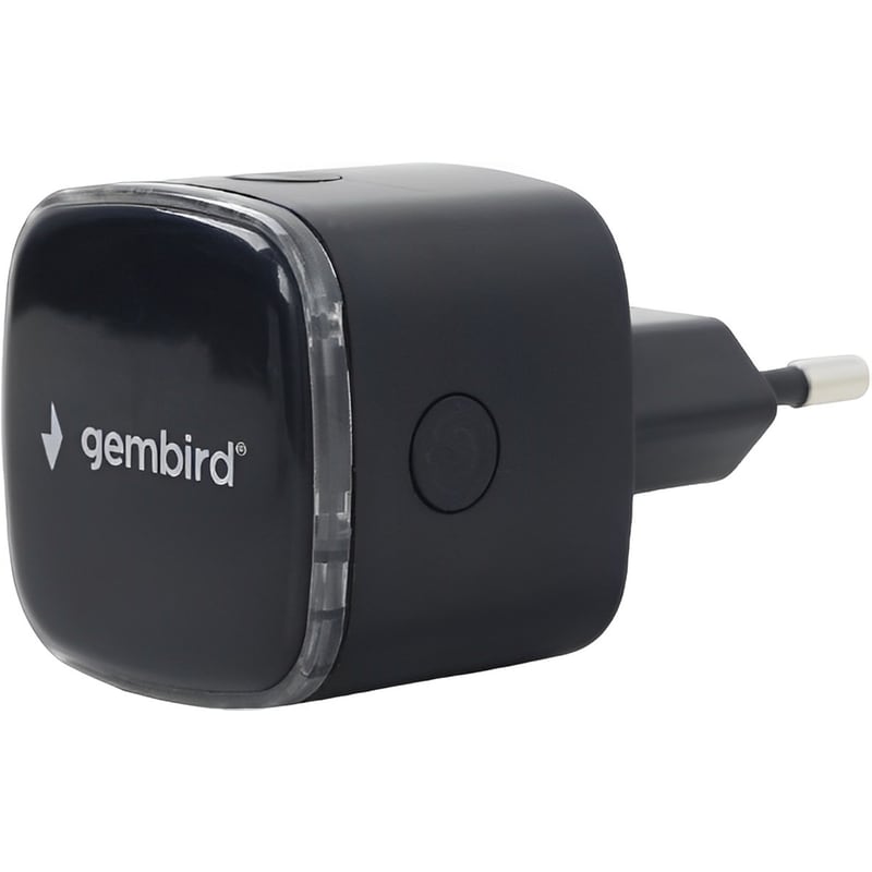 GEMBIRD Gembird WNP-RP300-02-BK Wi-Fi Extender Wi-Fi 4 Single Band (2.4 GHz) 300Mbps