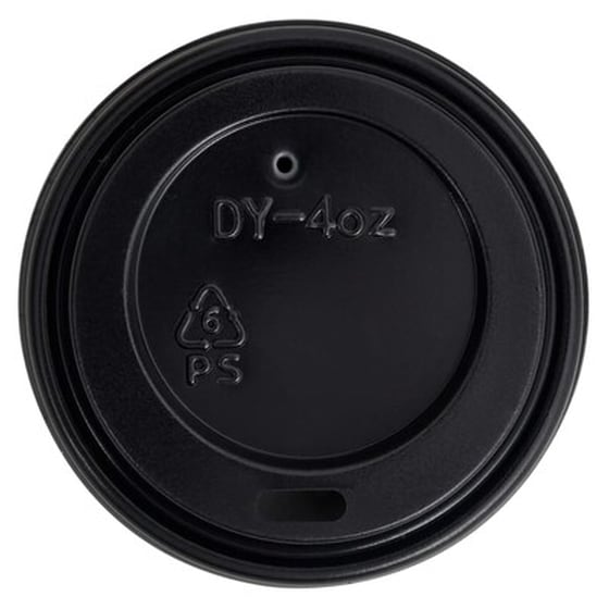 Vidaxl Ποτήρια Καφέ Χάρτινα Με Καπάκια 120 Ml 1000 Τεμάχια Μαύρα image 5