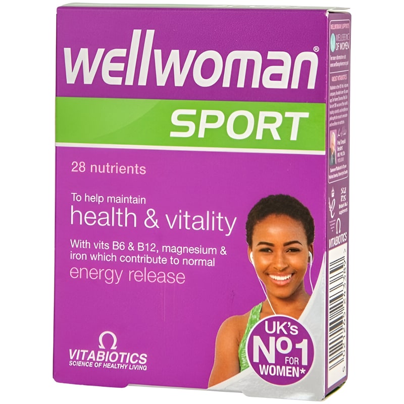 Vitabiotics Multivitamin Wellwoman Sport - 30 ταμπλέτες φωτογραφία