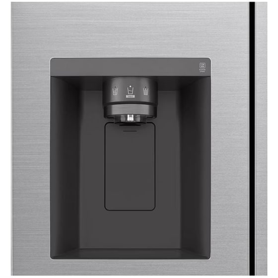 LG GSLV51PZXE Total No Frost 635 Lt Ασημί Ψυγείο Ντουλάπα image 5