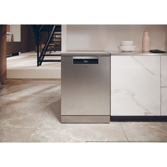 HAIER XF 4A4M4PDX για 14 Σερβίτσια Inox με WiFi Πλυντήριο Πιάτων image 12