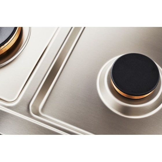 BERTAZZONI MAS106L2EXT 58/46 Lt Inox Μεικτή Κουζίνα Φυσικού Αερίου image 3