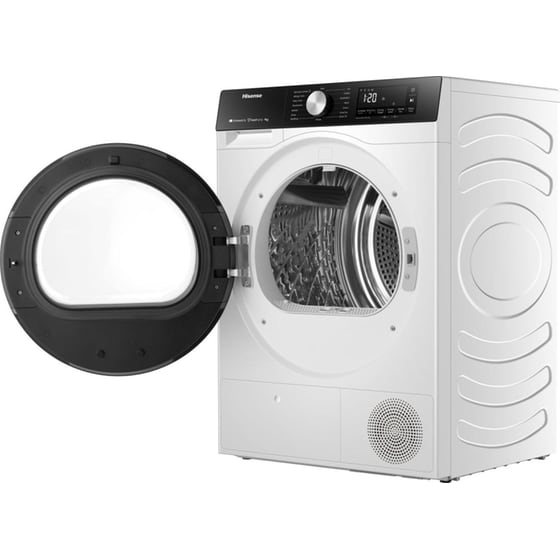 HISENSE DH3S902BWCC 9kg με Αντλία Θερμότητας Λευκό Στεγνωτήριο Ρούχων image 3