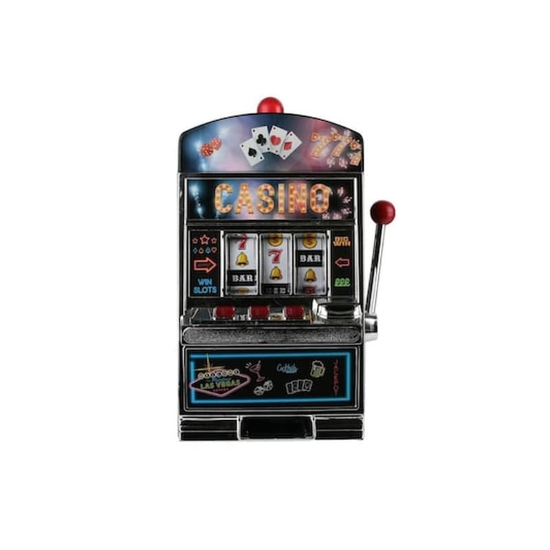 Κουμπαράς Κουλοχέρης 37x16x23 Cm Με Λειτουργία Ήχου Και Φώς Όταν Φέρετε Τον Κερδοφόρο Συνδυασμό