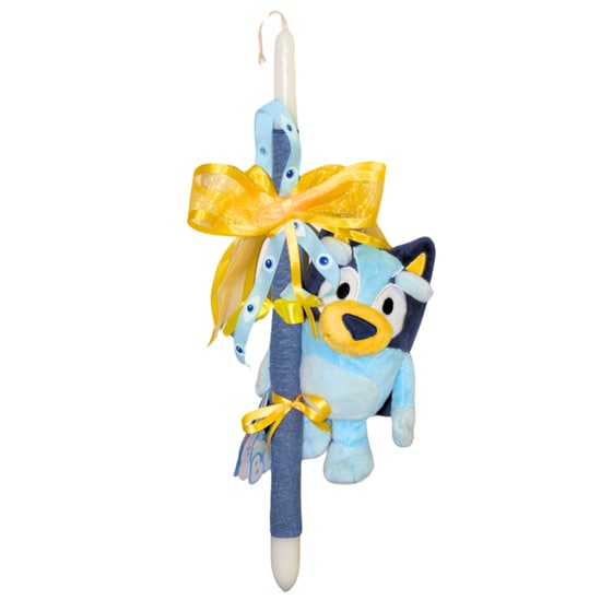 Λαμπάδα Moose Bluey Λούτρινο - 20 cm image 0
