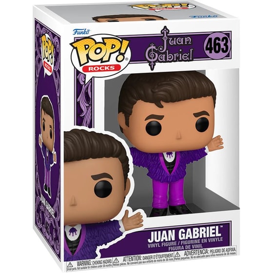 Funko Pop! Rocks: Juan Gabriel - Juan Gabriel (Fringe Suit) #463 Vinyl Figure image 1