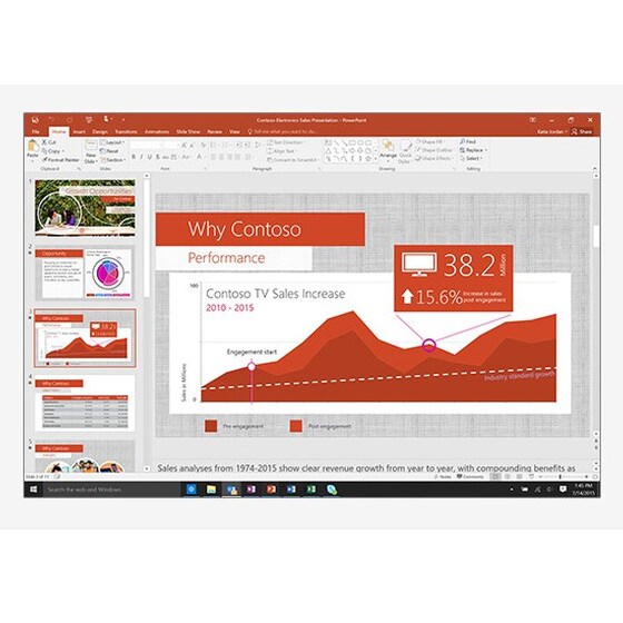 Microsoft Office 2016 Έκδοση για οικιακή χρήση και μαθητές - Ελληνικά image 3