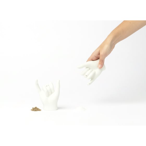 Αλατοπίπερο DOIY Pinky Swear Shakers - Λευκό image 2