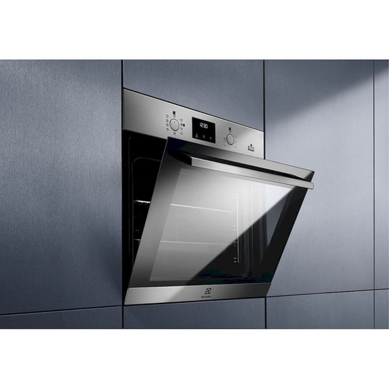 ELECTROLUX EOD3H50TX SteamBake 72 Lt Inox Εντοιχιζόμενος Φούρνος Άνω Πάγκου image 1