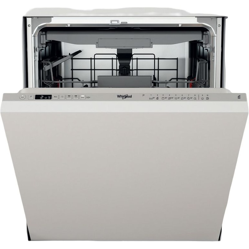 WHIRLPOOL WH4IFB14BN6S για 14 Σερβίτσια Ασημί Εντοιχιζόμενο Πλυντήριο Πιάτων
