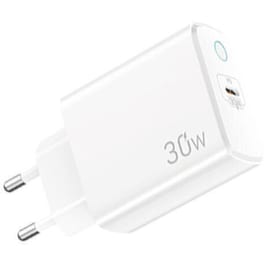 Φορτιστής Πρίζας Lamtech LAM112709 USB‑C 30 W - Λευκό