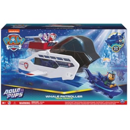 Spin Master Σετ Παιχνιδιού Paw Patrol Aqua Pups Whale Patroller