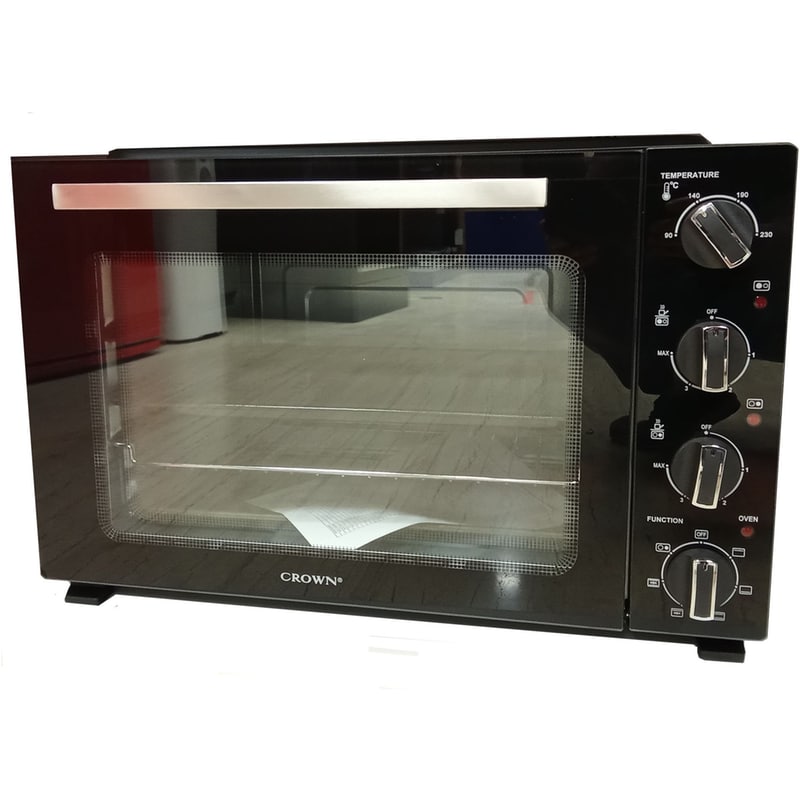 CROWN CROWN CMO-482CER 48 L Μαύρο Φουρνάκι