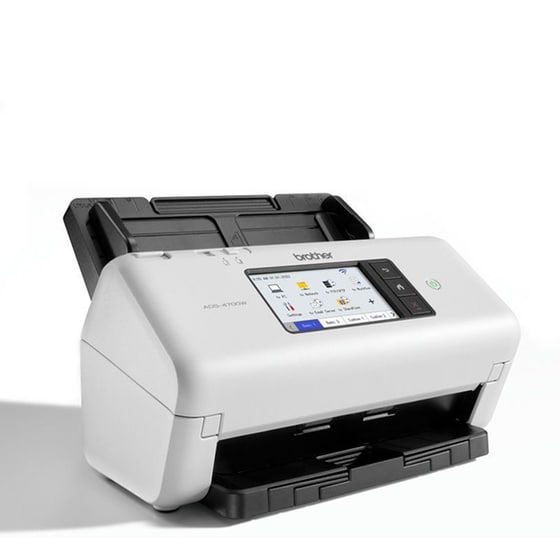 Brother ADS-4700W Σαρωτής εγγράφων A4 Sheetfed Optical 600 DPI με WiFi και Ethernet - Λευκό image 3