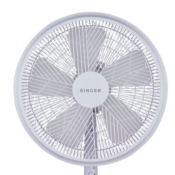 SINGER 7110/02WH Ανεμιστήρας Επιτραπέζιος 55W 40cm image 3
