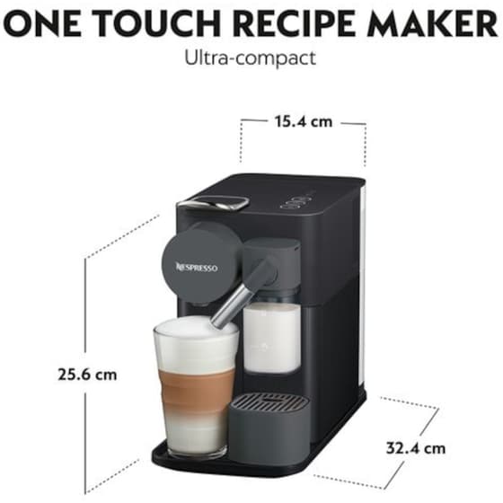 Nespresso® Original Lattissima One EN510.B Delonghi Shadow Black Μηχανή Καφέ image 6