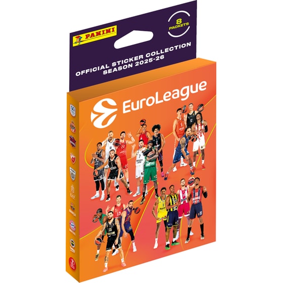 Panini Αυτοκόλλητα EuroLeague 2025-2026 Mini Blister (PA.BL.EL.026) image 0