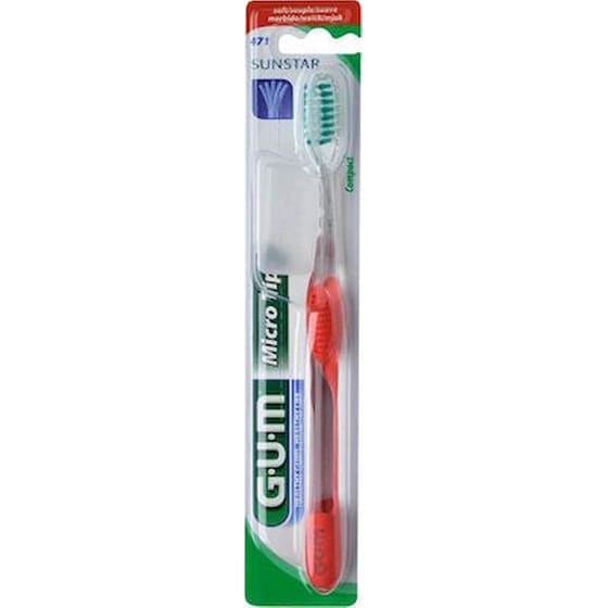 Gum 471 Micro Tip Compact Soft Οδοντοβουρτσα Μαλακη 1tmx image 0