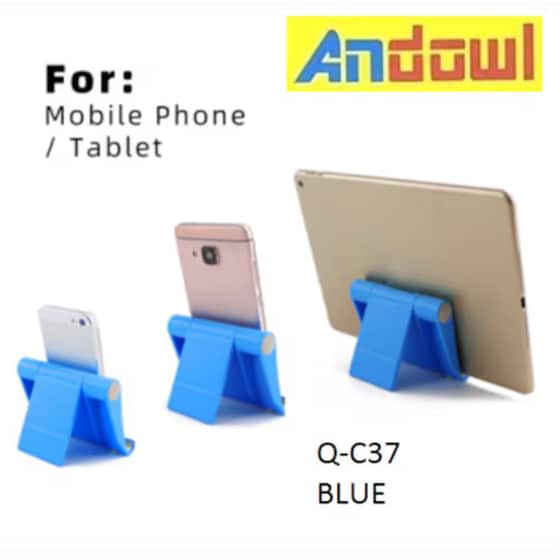 Βάση Στήριξης Tablet Ρυθμιζόμενη Q-C37 Andowl - Μπλε image 1