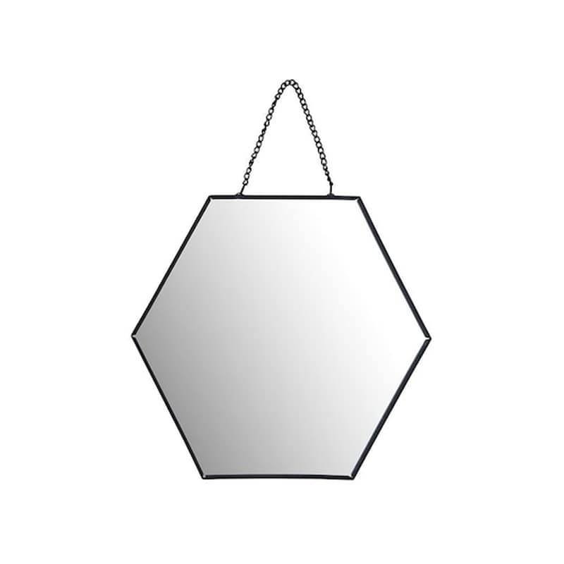 ARIA TRADE Διακοσμητικός Καθρέφτης Τοίχου Aria Trade 20x17 cm - Μαύρο