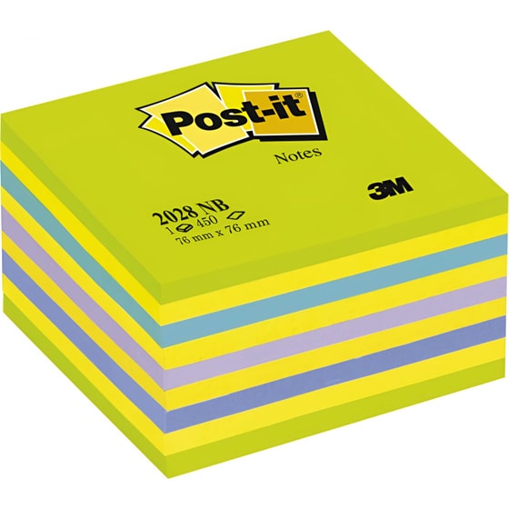 Κύβος Σημειώσεων 3M Post-it 76x76 mm (450 Φύλλων - 1 Τεμάχιο) image 0