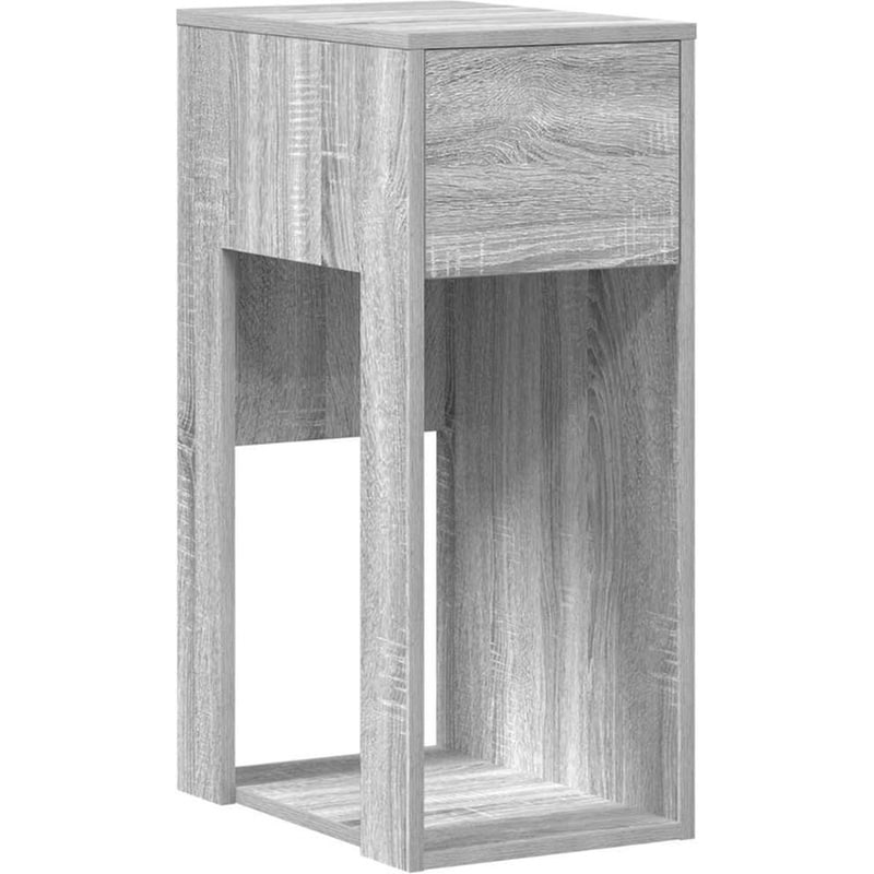 Βάση Πύργου Υπολογιστή VidaXL με Συρτάρι 30x44x74 cm - Γκρι Sonoma