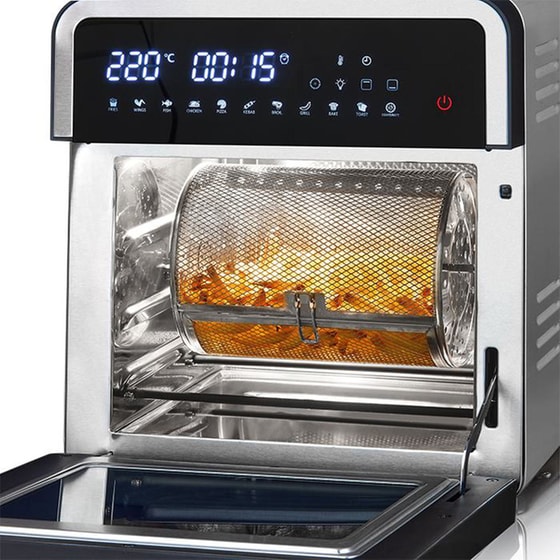 HEINRICHS HFR 8209 με Πόρτα 1700 W 14 L Inox Φριτέζα Αέρος image 9