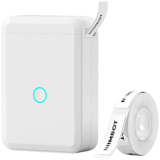 NIIMBOT D110 Έχρωμος Εκτυπωτής Thermal Ετικετών με Bluetooth - Λευκό image 3