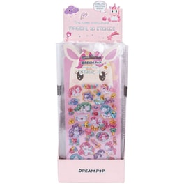 Αυτοκόλλητα&nbsp;3D&nbsp;Dreamdrop Unicorn&nbsp;(24 Τεμάχια)