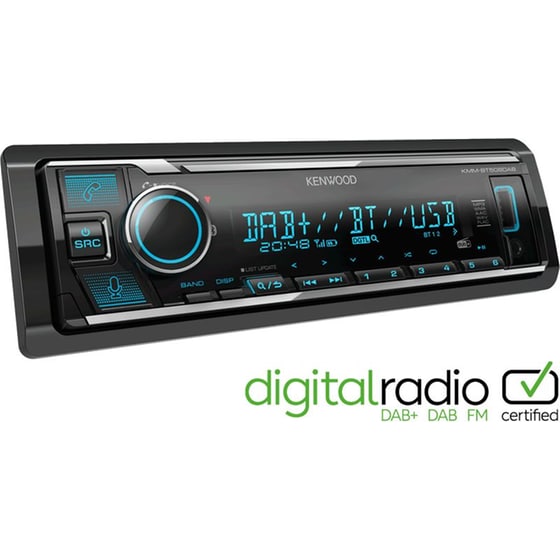 Kenwood KMMBT508DAB Ηχοσύστημα Αυτοκινήτου - Μαύρο image 1