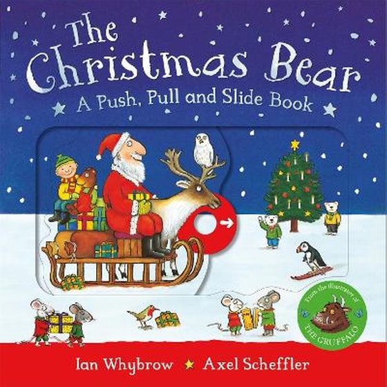 The Christmas Bear: A Push, Pull and Slide Book image 0